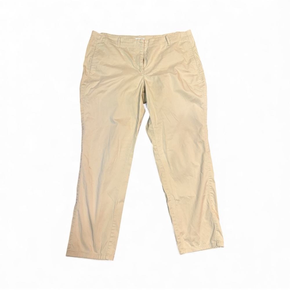 J. Jill Khaki Live-In Chino‎ Pants
